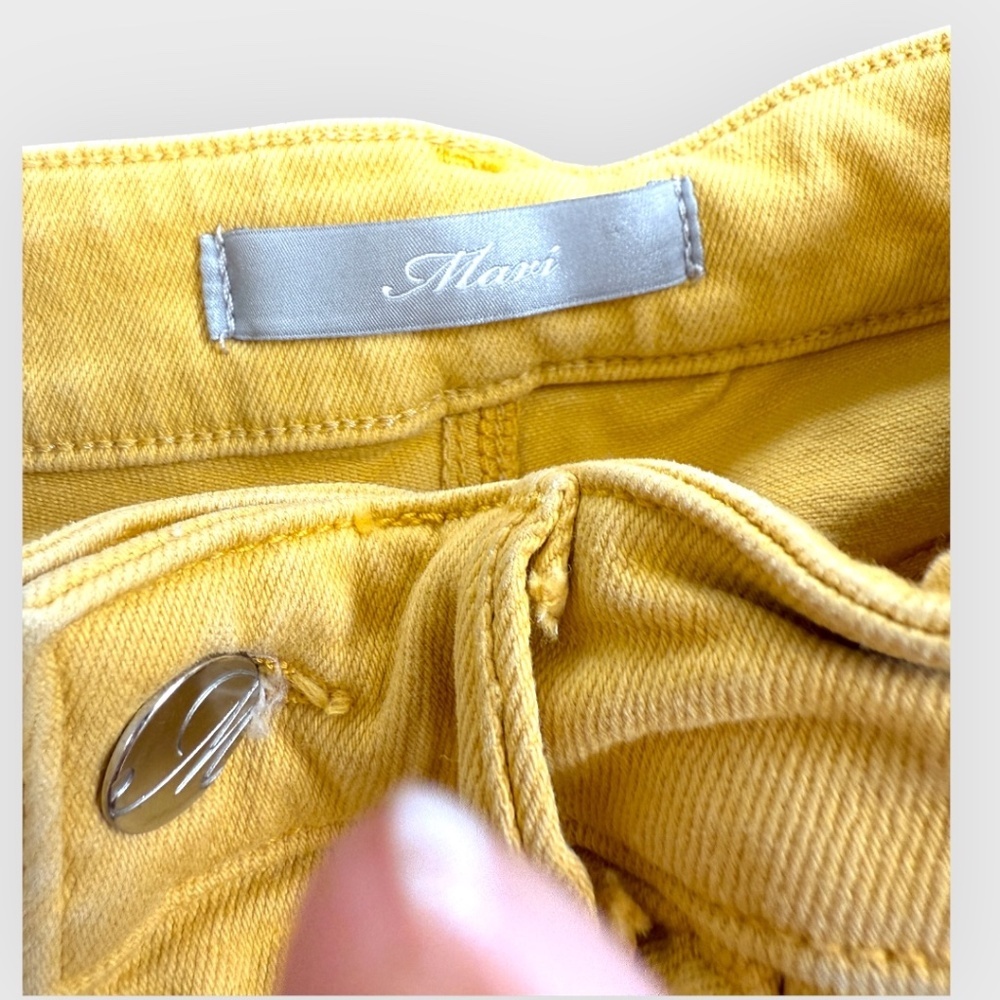 Yellow Raw Edge Mavi Demin Jeans - Picture 3 of 5